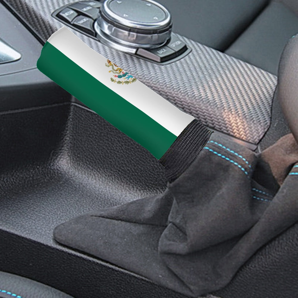 Mexico Flag Inspired Gear Lever Cover+Hand Brake Cover