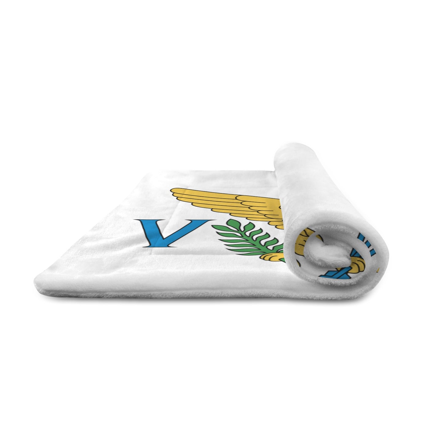 Virgin Islands Flag (US) Pet Mat 25x18inch (Made in the USA)
