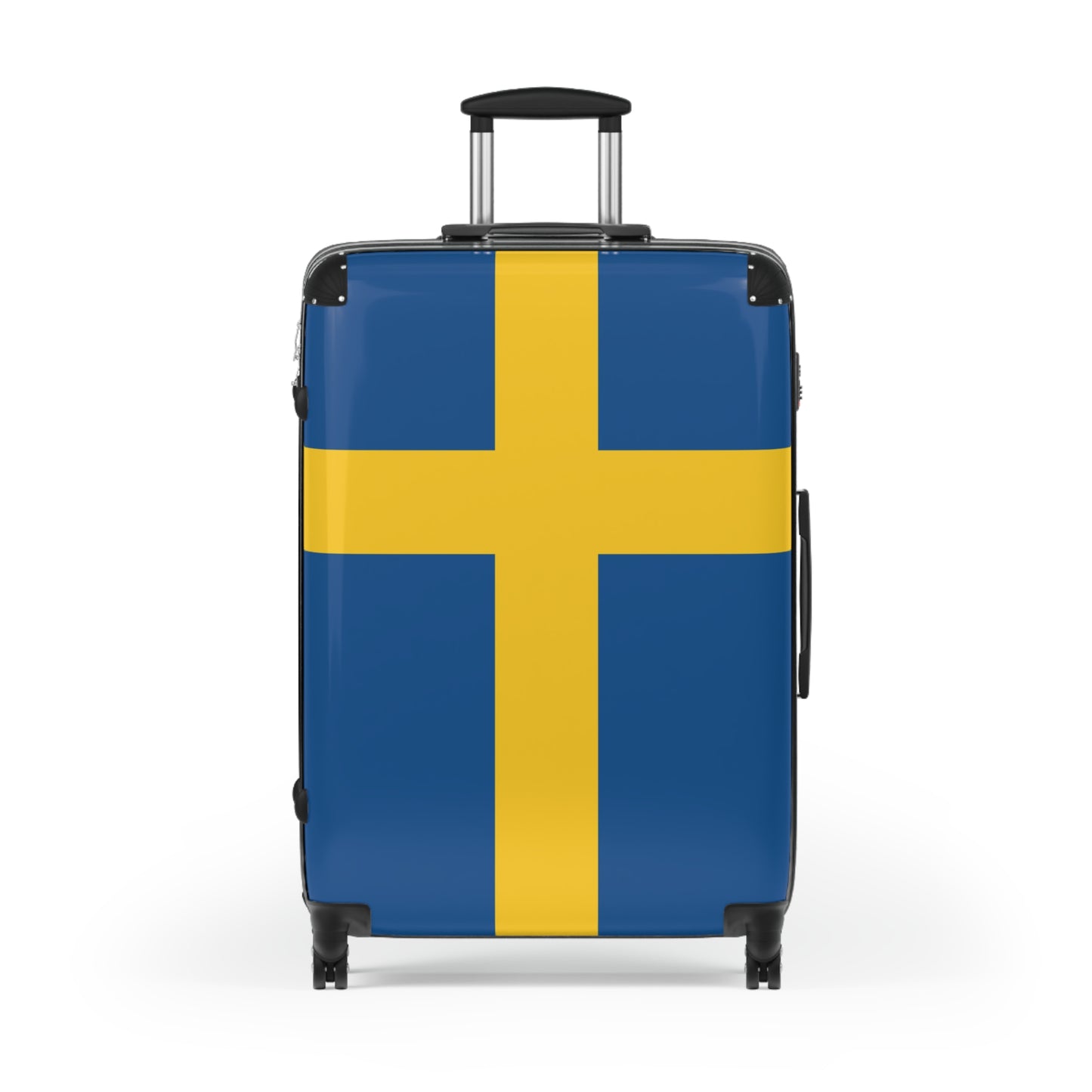 Sweden Flag Inspired Suitcase