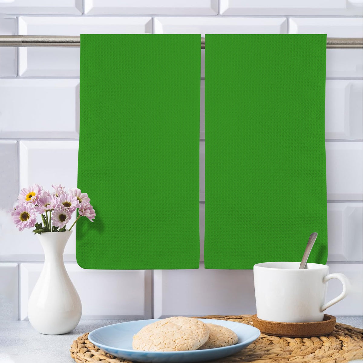 Zambia Flag Inspired Kitchen Towel 40X60cm (Pack of 2) | Printed In the USA