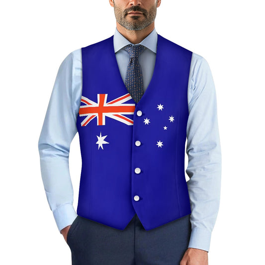 Australia Flag Suit vest jacket