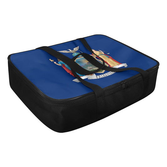 New York Flag Inspired Insulated Casserole Carrier – Durable Hot & Cold Food Bag