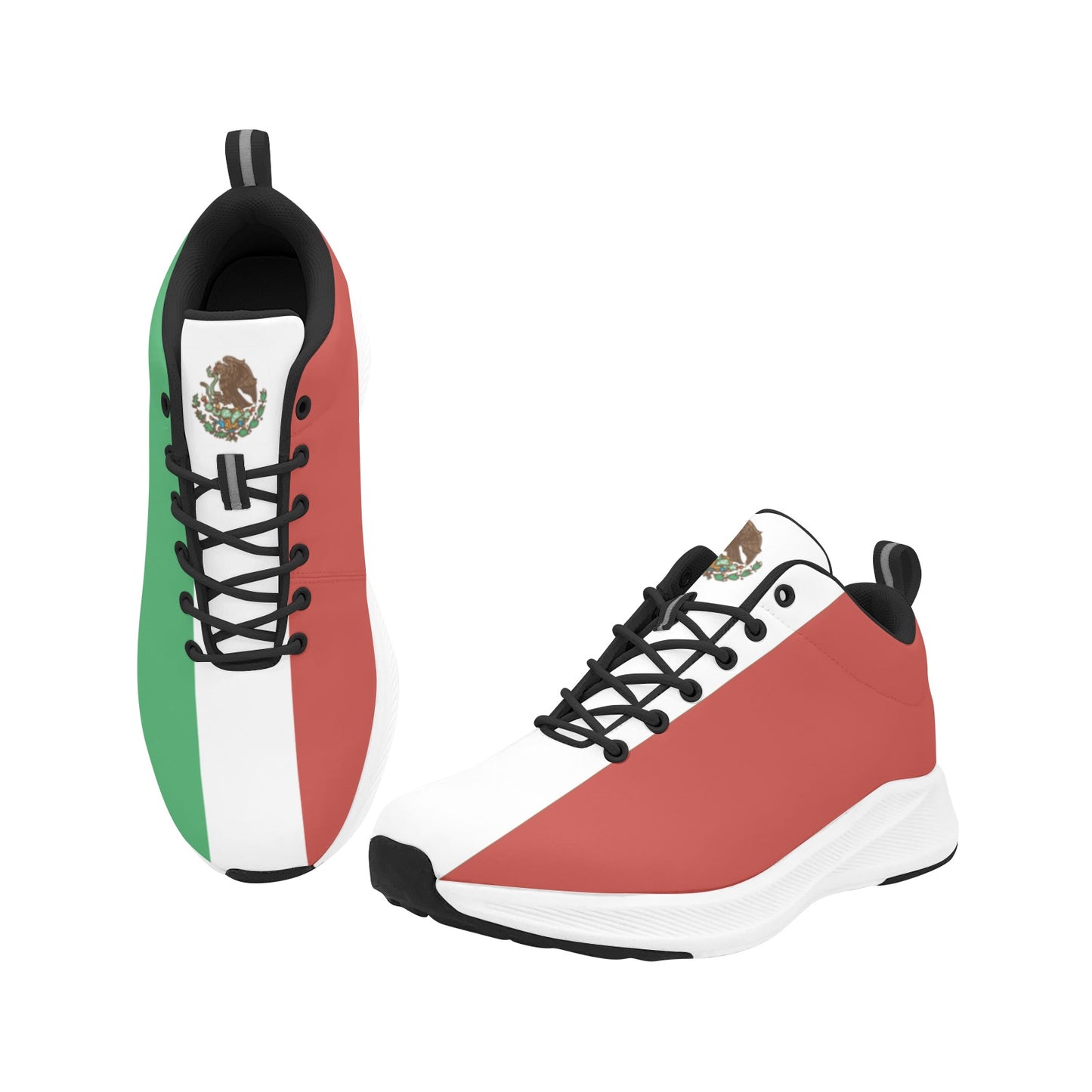 Mexico Flag Inspired Men's Alpha Running Shoes