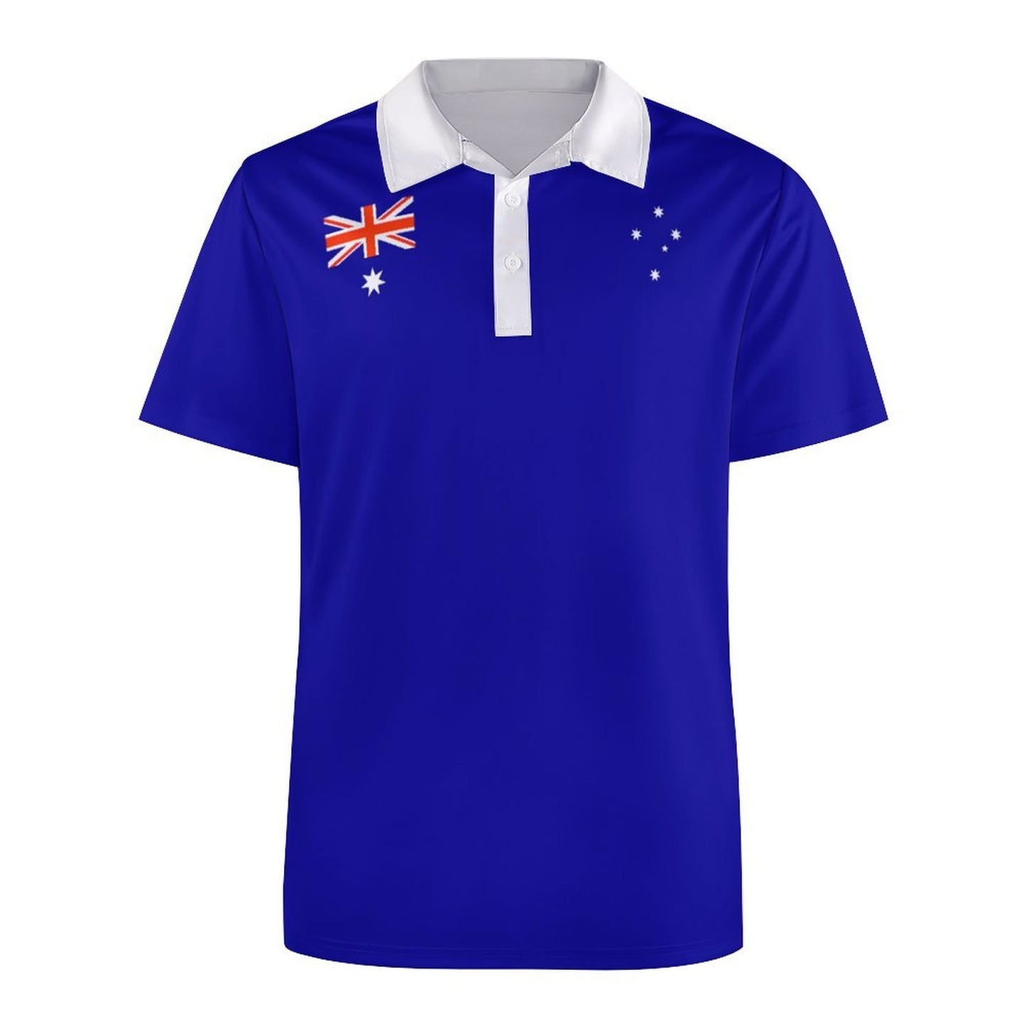 Australia Flag Inspired Women's Straight Fit Polo Shirt
