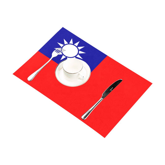 Taiwan Flag Placemats 12" x 18" (Set of 6)