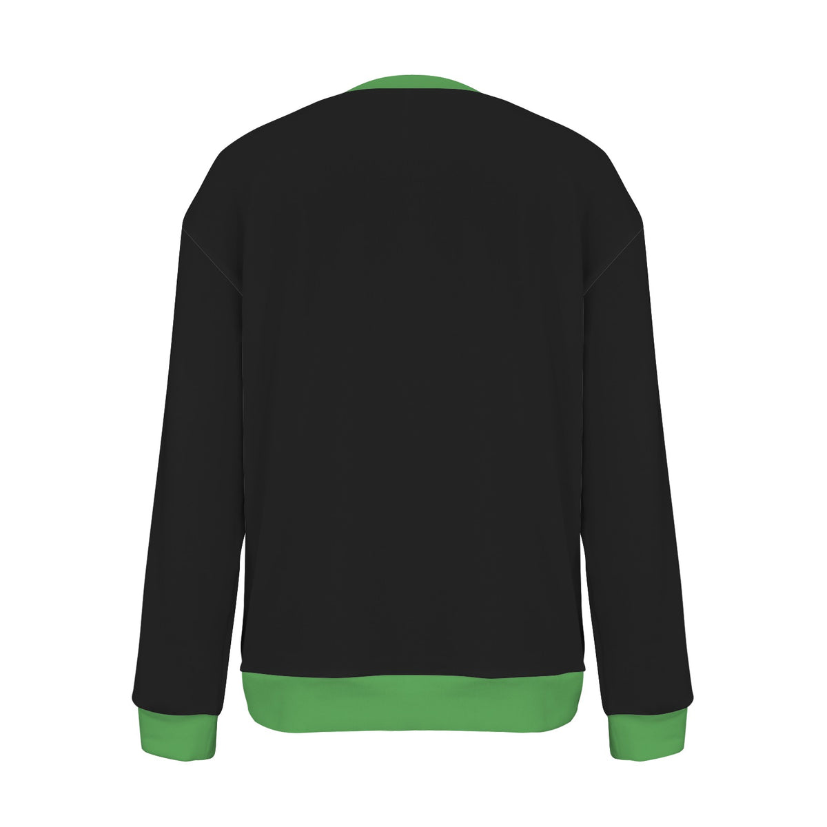 Thin Green Line Flag Inspired Women's Crew Neck Sweater Printed in the USA
