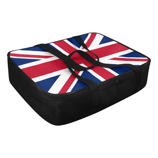 UK Britain Flag Inspired Insulated Casserole Carrier – Durable Hot & Cold Food Bag