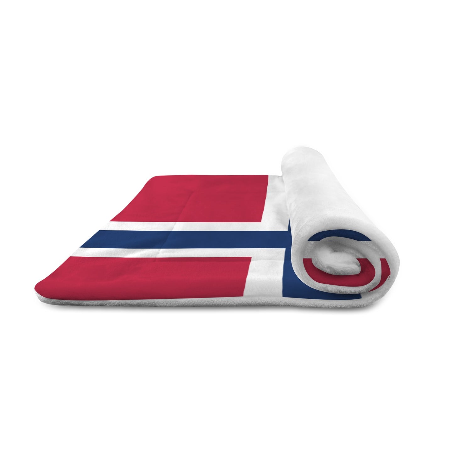 Norway Flag Inspired Pet Mat 25x18inch (Made in the USA)