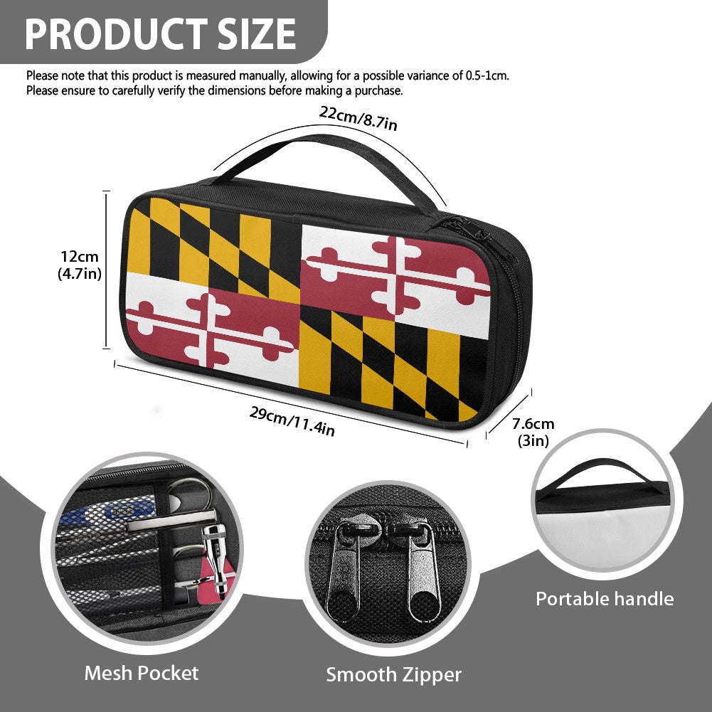 Maryland Flag Inspired Stethoscope Storage Bag
