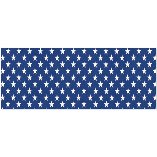 USA/American Flag Stars Custom Gift Wrapping Paper 58"x 22.5" (4 Rolls)