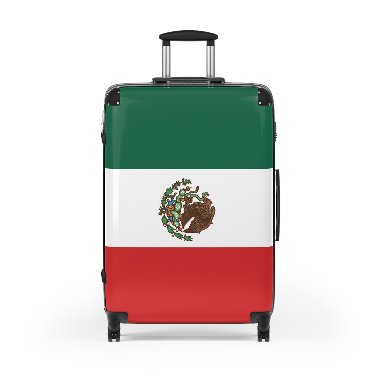 Mexico Flag Inspired Suitcase