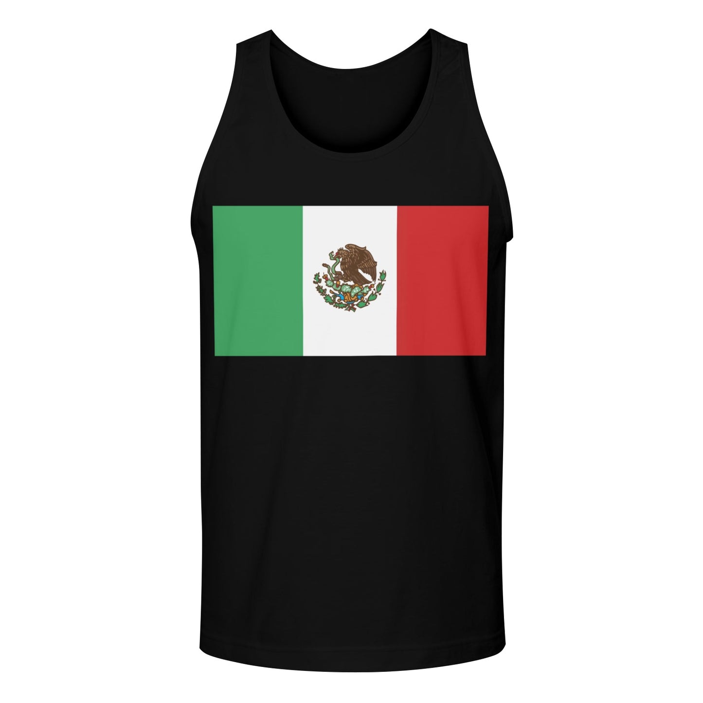 Mexico Flag Men's Tank Top (Front Printing) | Ships from USA