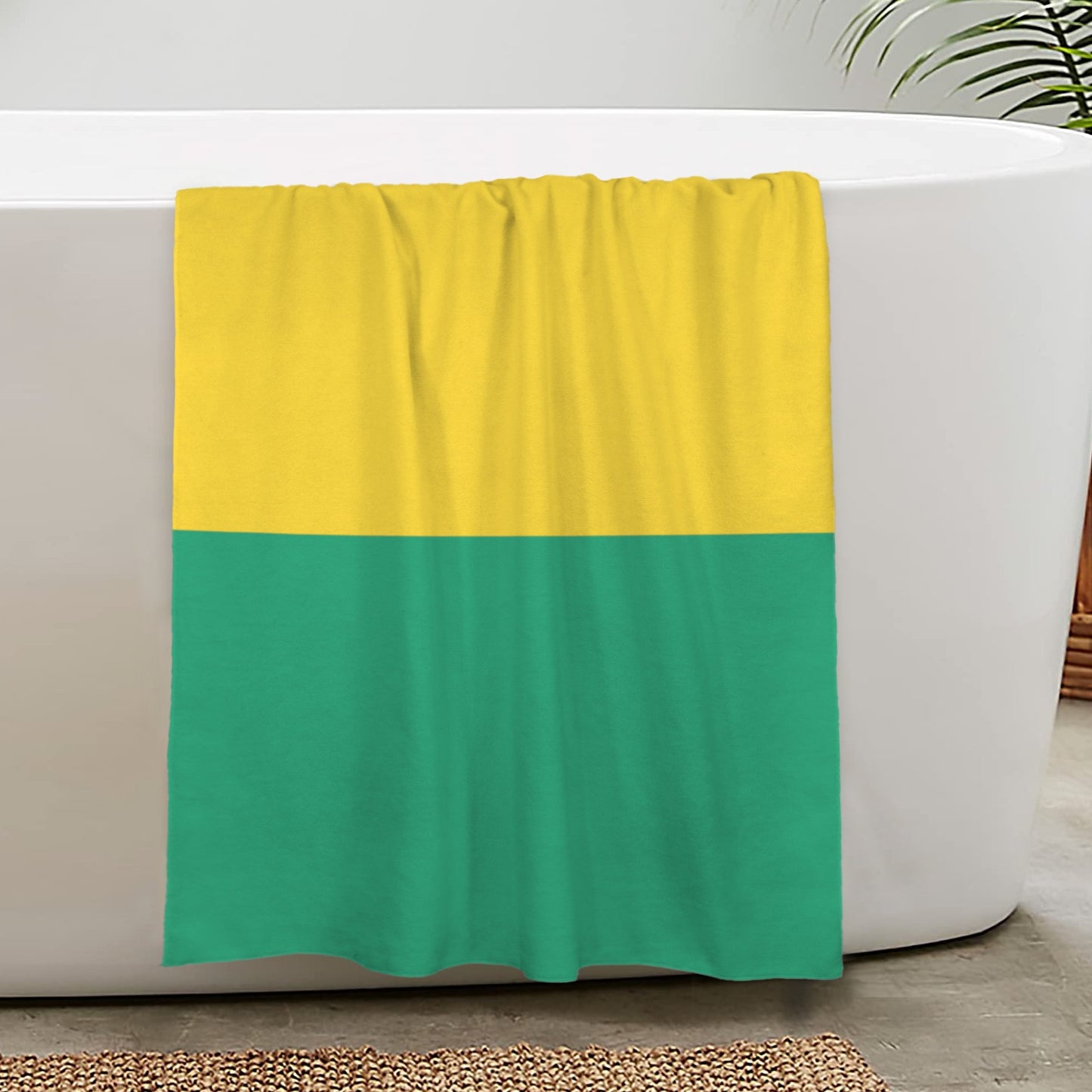 Guinea Flag Inspired Custom Bath Towel 29"x58"(Made in USA)