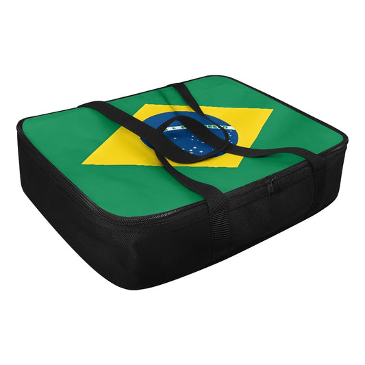Brazil Flag Inspired Insulated Casserole Carrier – Durable Hot & Cold Food Bag