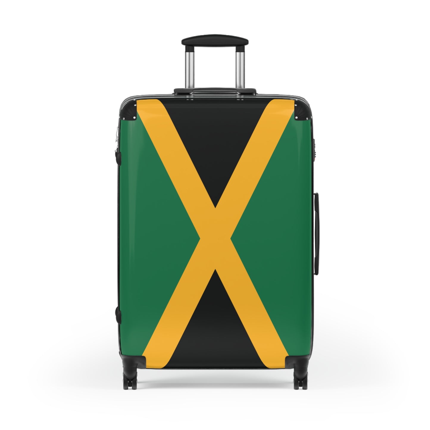 Jamaica Flag Inspired Suitcase