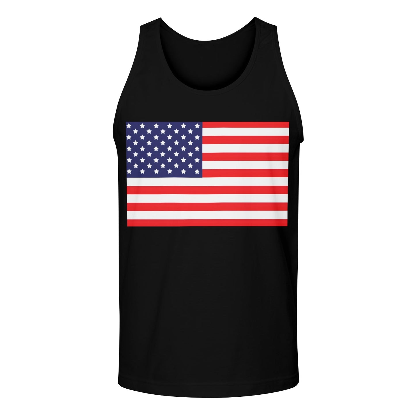 USA/American Flag Men's Tank Top (Front Printing) | Ships from USA