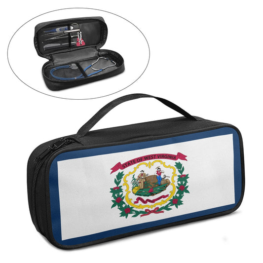 West Virginia Flag Inspired Stethoscope Storage Bag