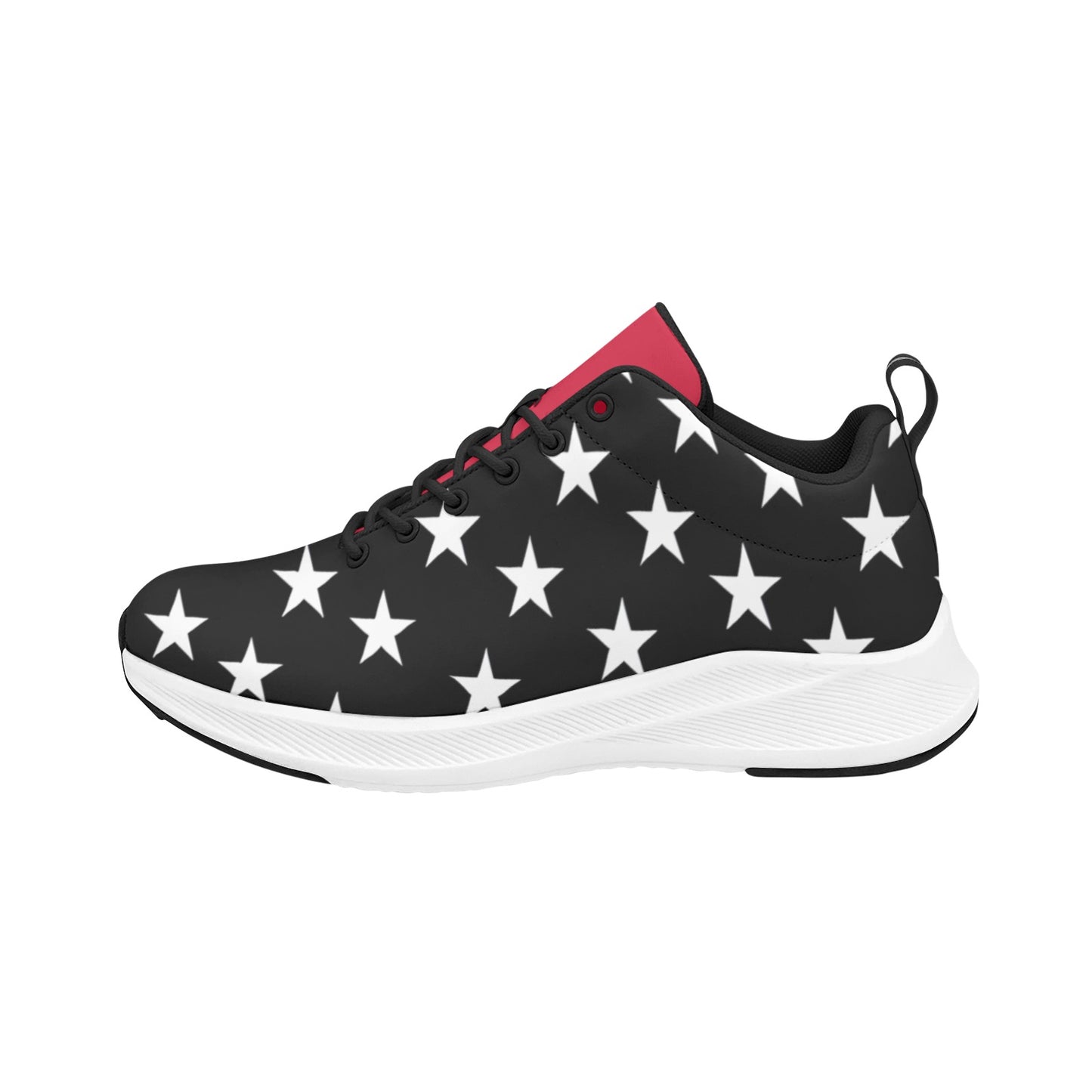 Thin Red Line Flag Inspired Men's Alpha Running Shoes