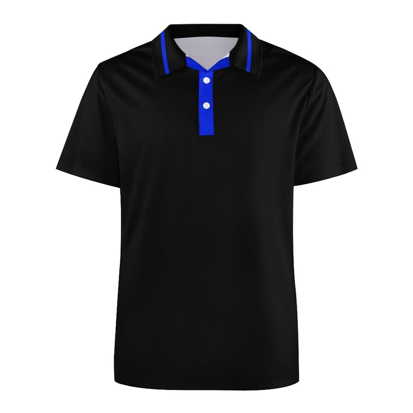 Thin Blue Line Flag Inspired Style-2 Women's Straight Fit Polo Shirt