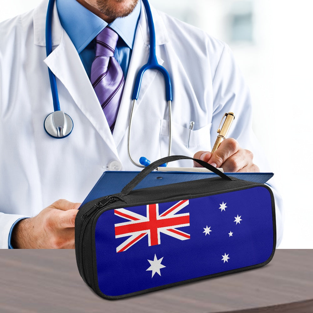 Australia Flag Inspired Stethoscope Storage Bag