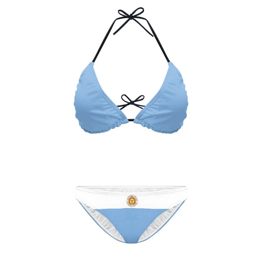 Argentina Flag Inspired Women's Bikini