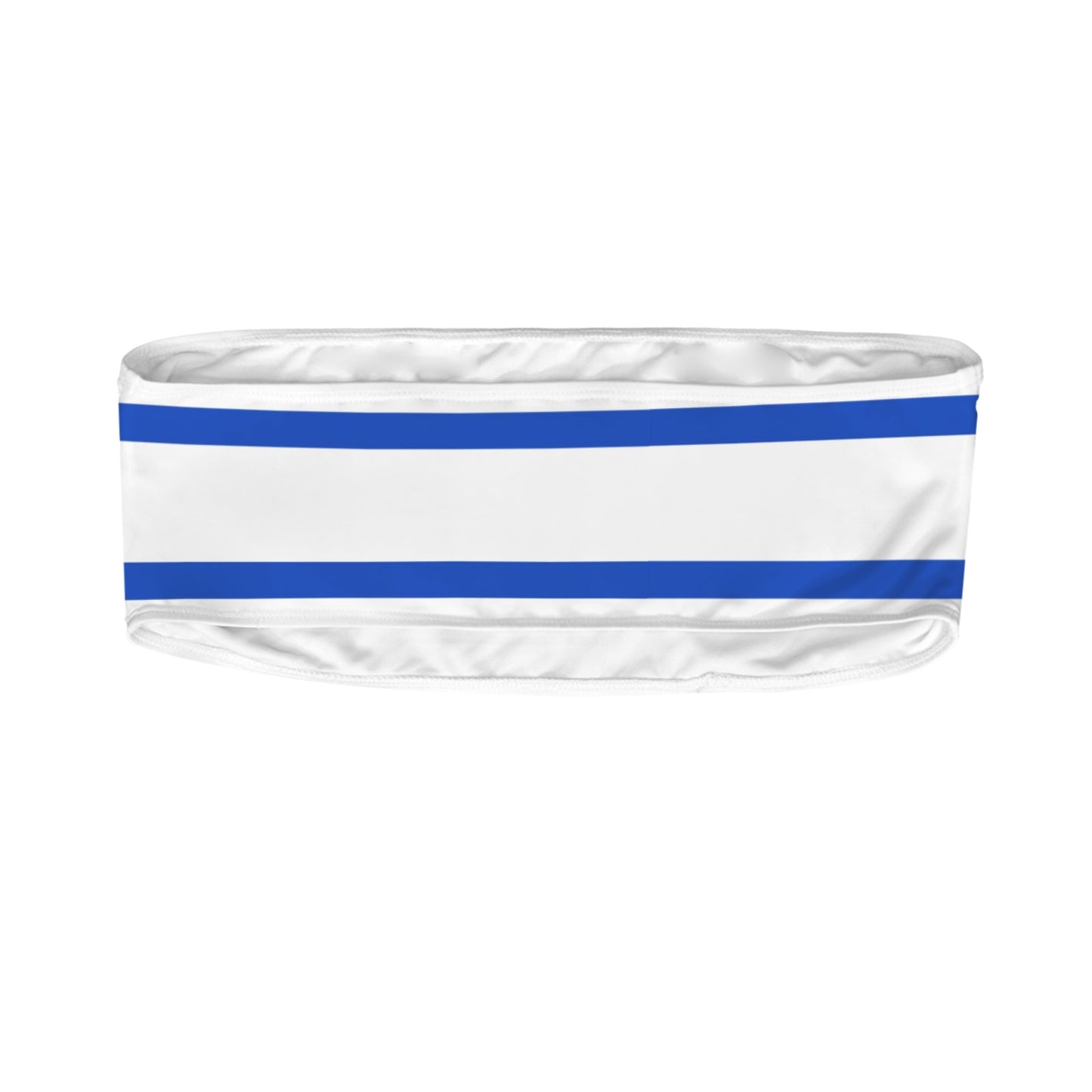 Israel Flag Inspired Bandeau Tube Bikini Top