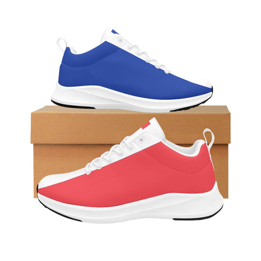 France Flag Inspired Women's Alpha Running Shoes (white)