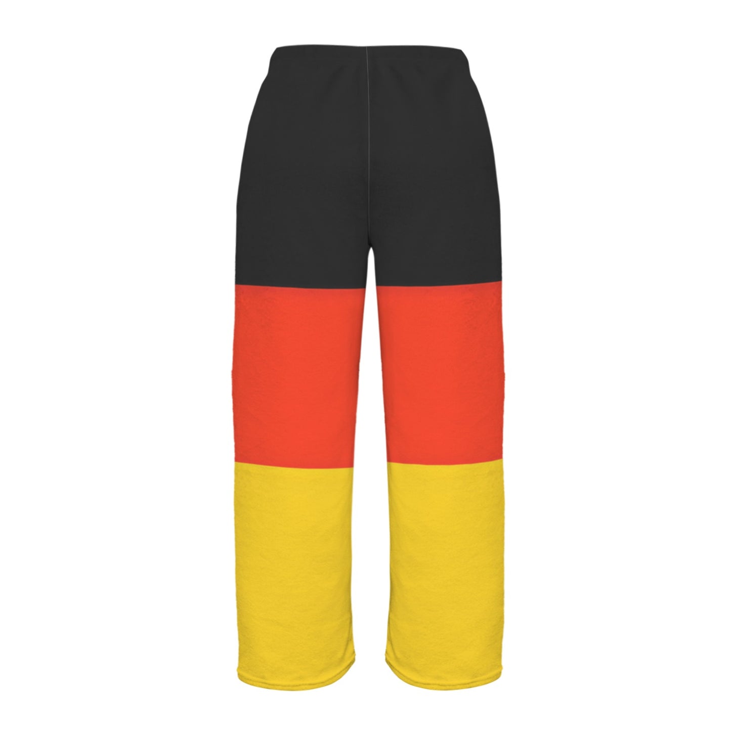 Germany Flag Inspired Women's Flannel Pajama Trousers Made in the USA