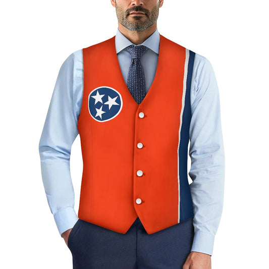 Tennessee Flag Suit vest jacket