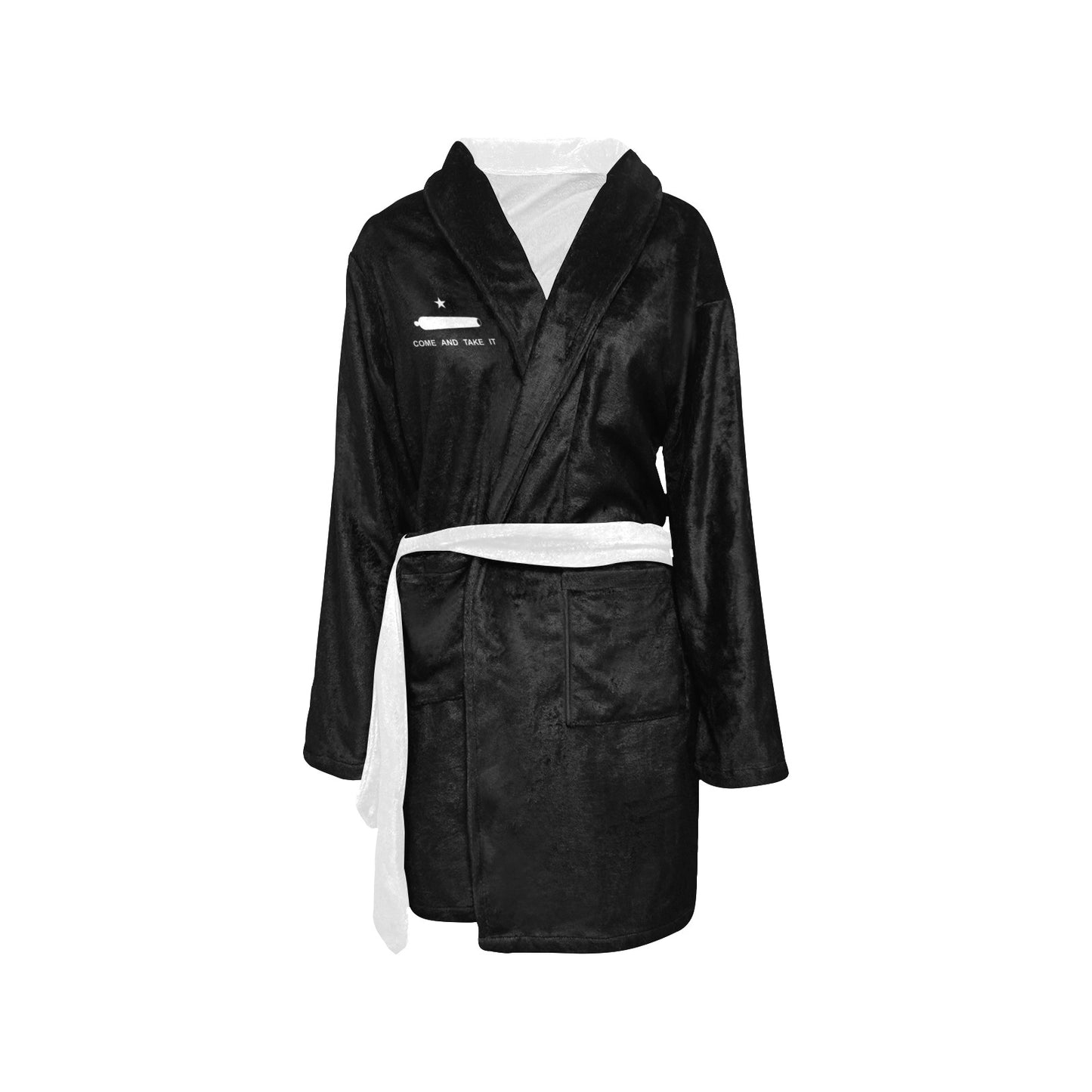 Come and Take It Flag Inspired Women's Fleece Robe