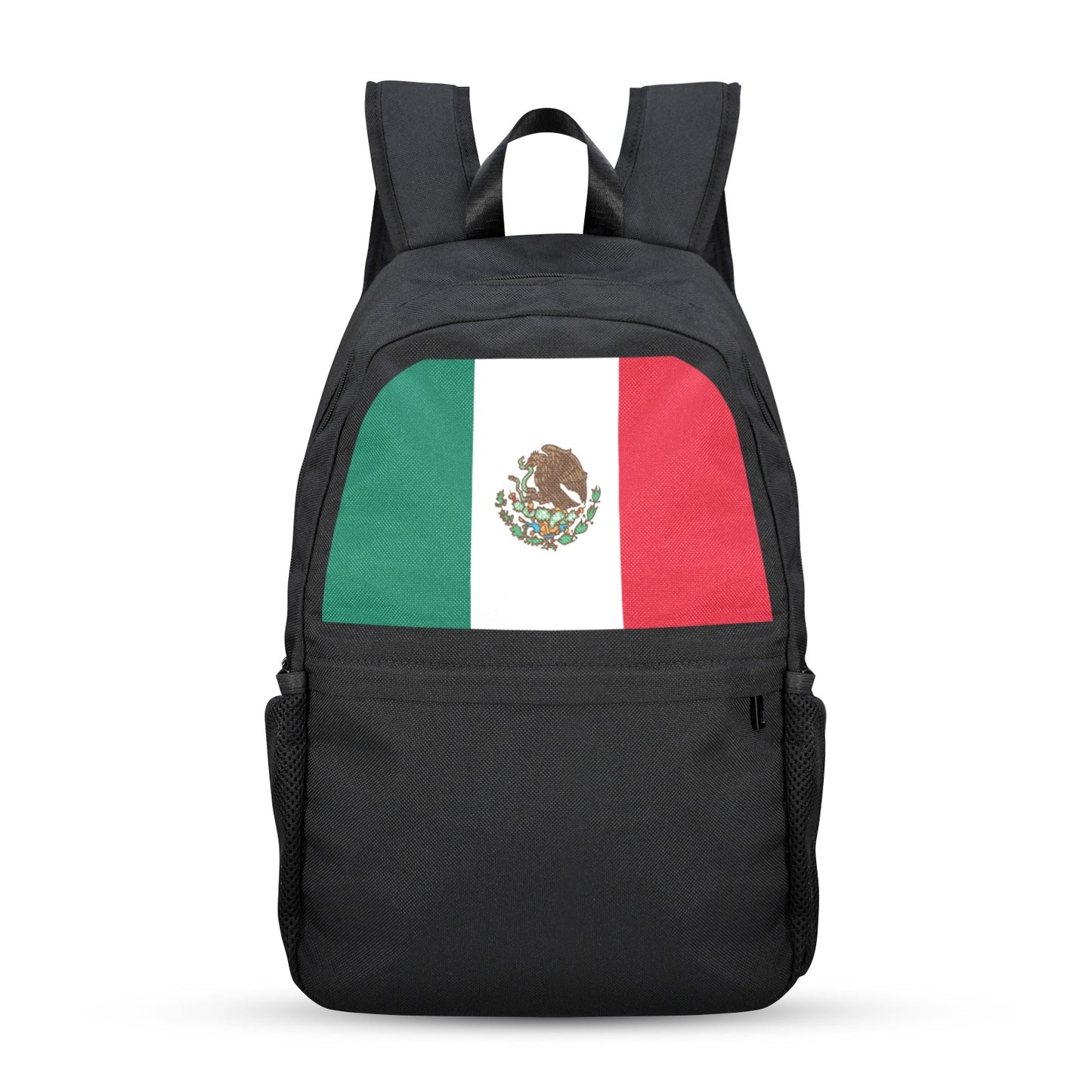Mexico Flag Inspired Casual Backpack Printed in the USA