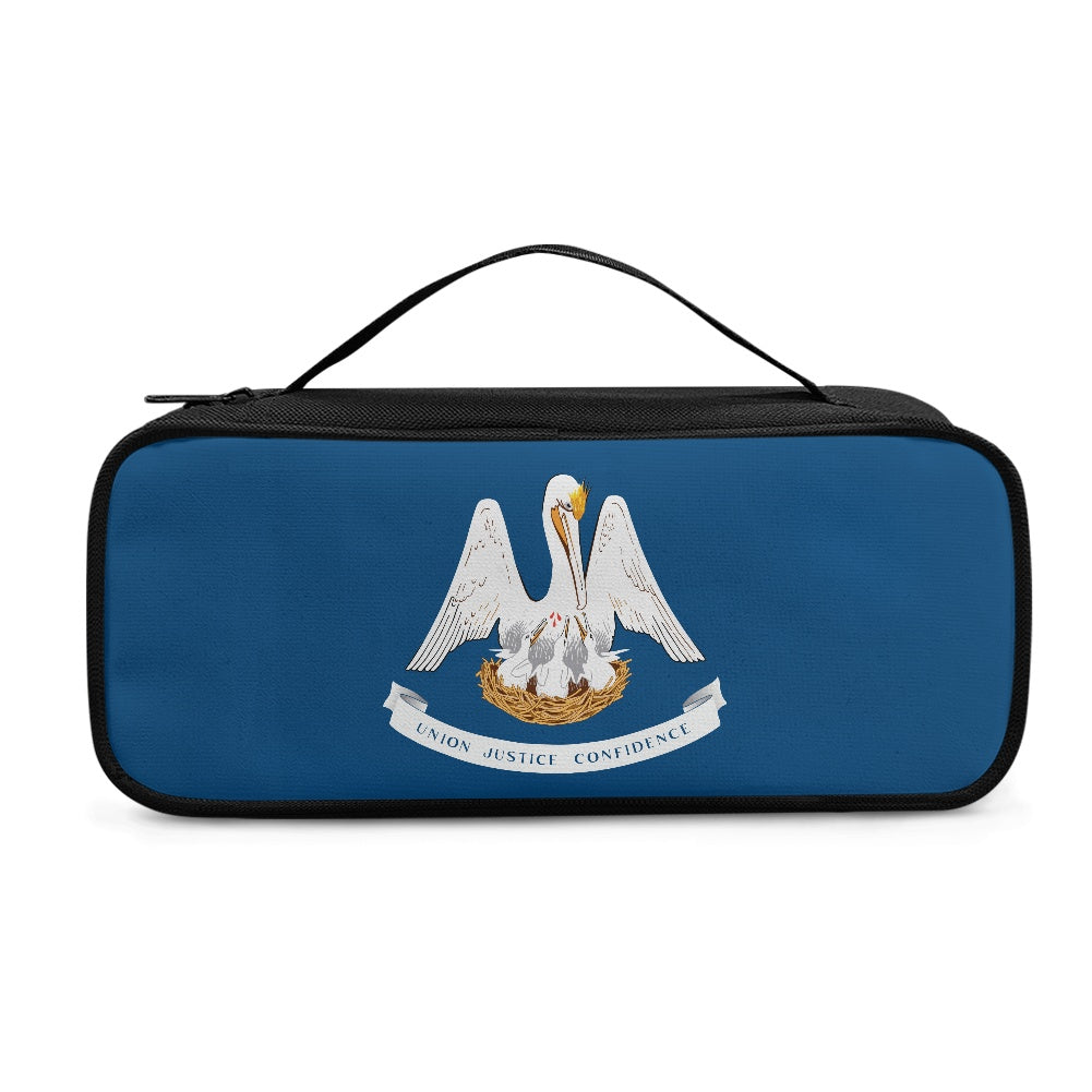 Louisiana Flag Inspired Stethoscope Storage Bag