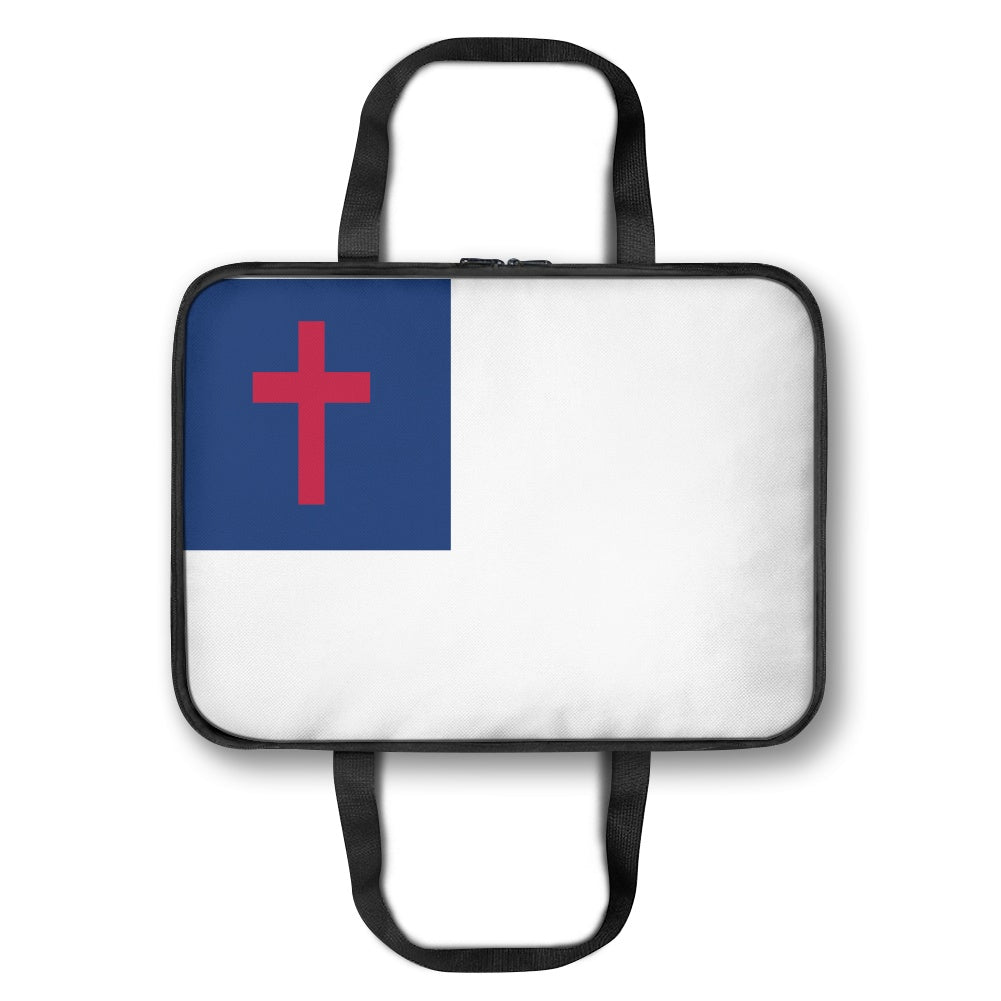Christian Flag Inspired Insulated Casserole Carrier – Durable Hot & Cold Food Bag