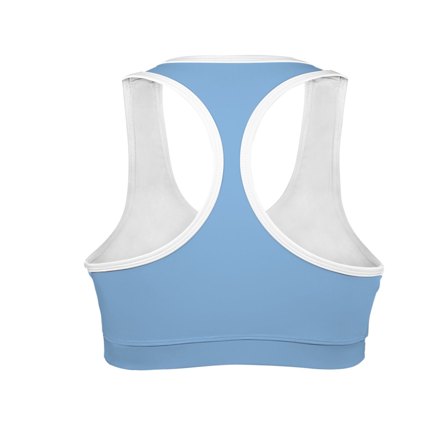 Argentina Flag Racerback Sports Bra