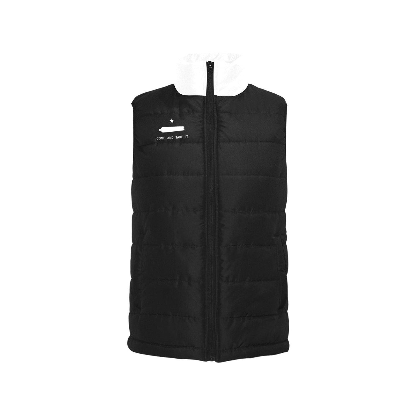 Come and Take It Flag Inspired Women's Padded Vest