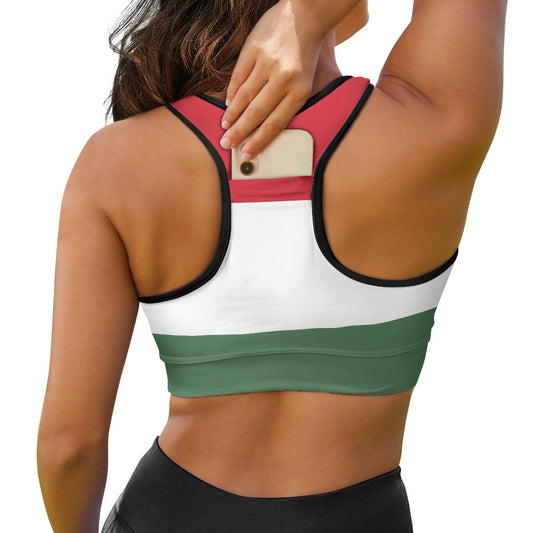 Hungary Flag Inspired Women's Sports Vest