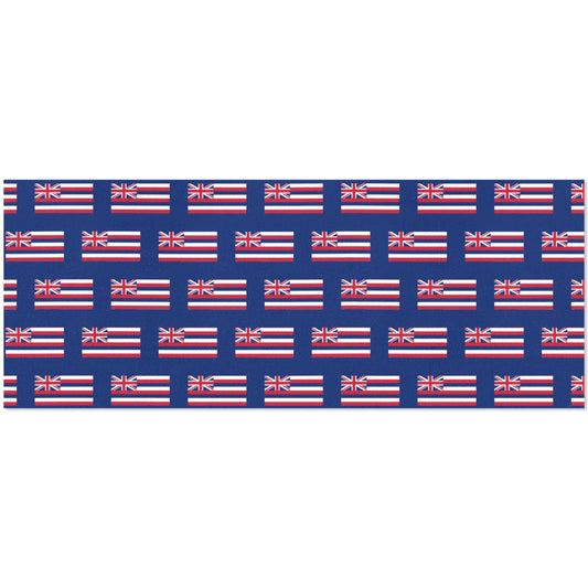 Hawaii Flag Inspired Custom Gift Wrapping Paper 58"x 22.5" (4 Rolls)
