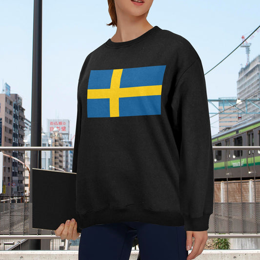 Sweden Flag Unisex Fleece Sweatshirt (Made in the USA)