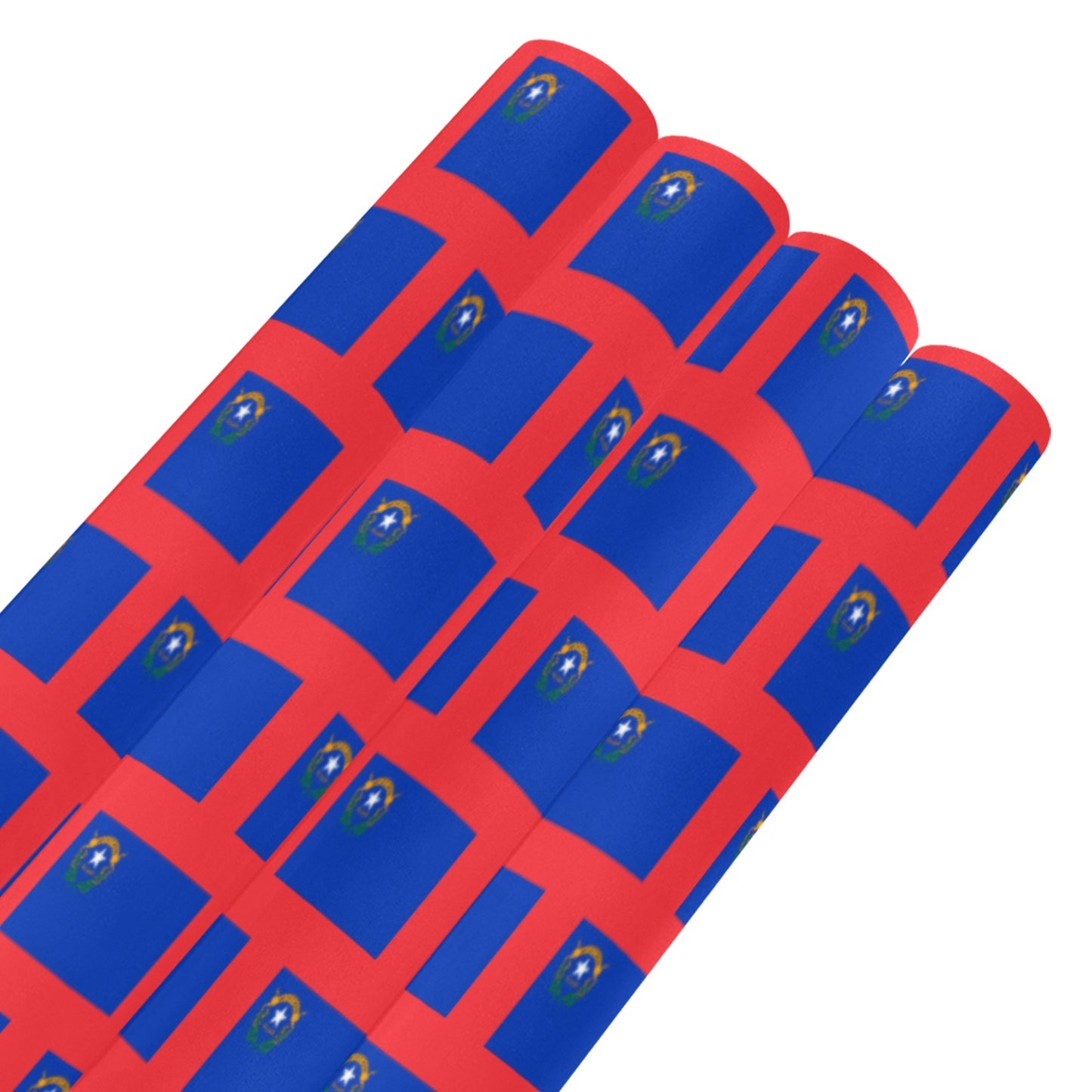 Nevada Flag Custom Gift Wrapping Paper 58"x 22.5" (4 Rolls)