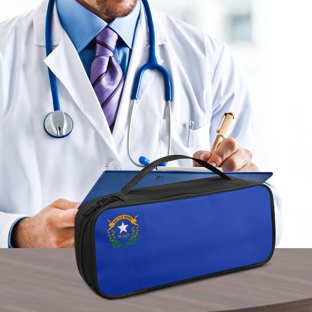 Nevada Flag Inspired Stethoscope Storage Bag