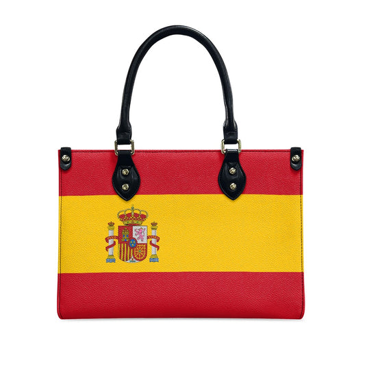 Spain Flag Bag With Viva Flair – PU Leather Purse for Everywhere - Luv My Flag