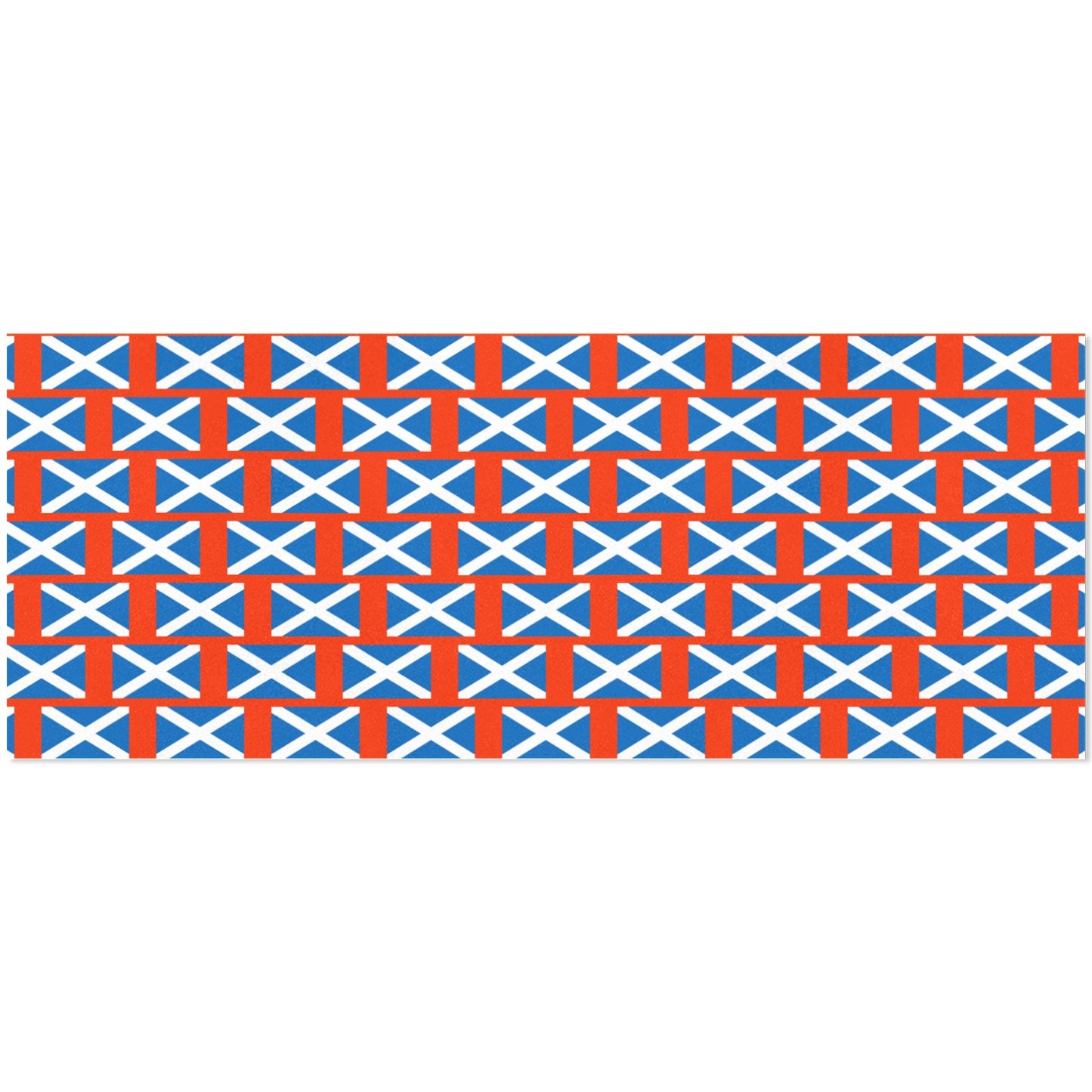 Scotland Flag Custom Gift Wrapping Paper 58"x 22.5" (4 Rolls)