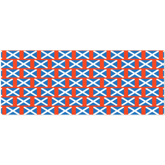 Scotland Flag Custom Gift Wrapping Paper 58"x 22.5" (4 Rolls)