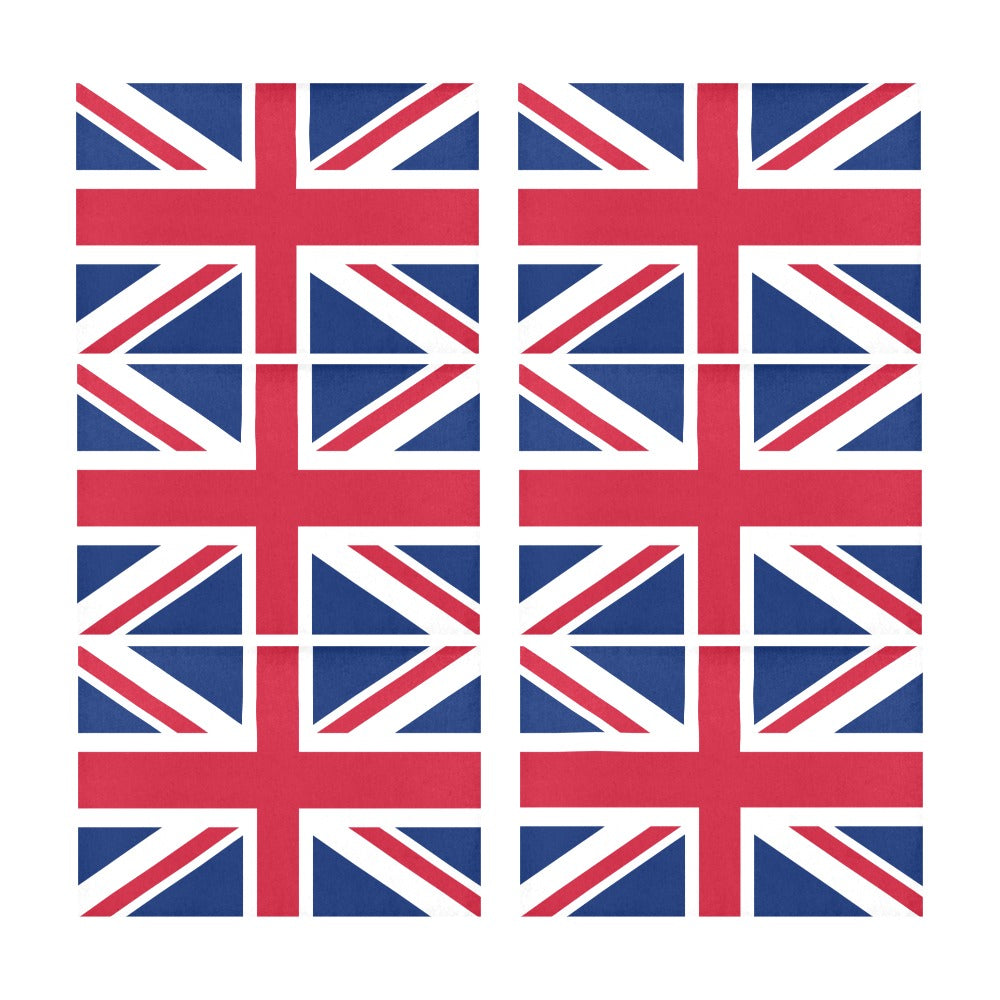 UK/Great Britain Flag Placemats 12" x 18" (Set of 6)