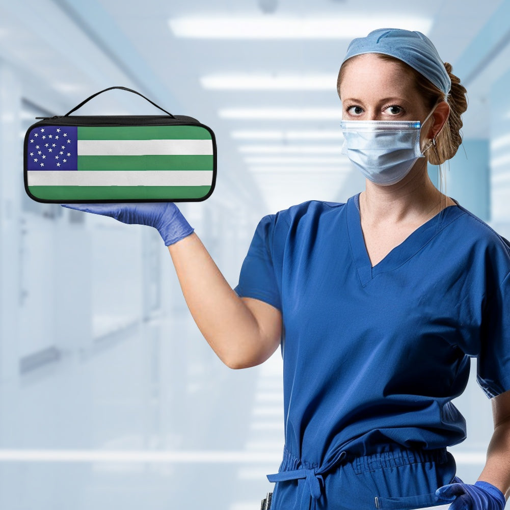 NYPD Flag Inspired Stethoscope Storage Bag