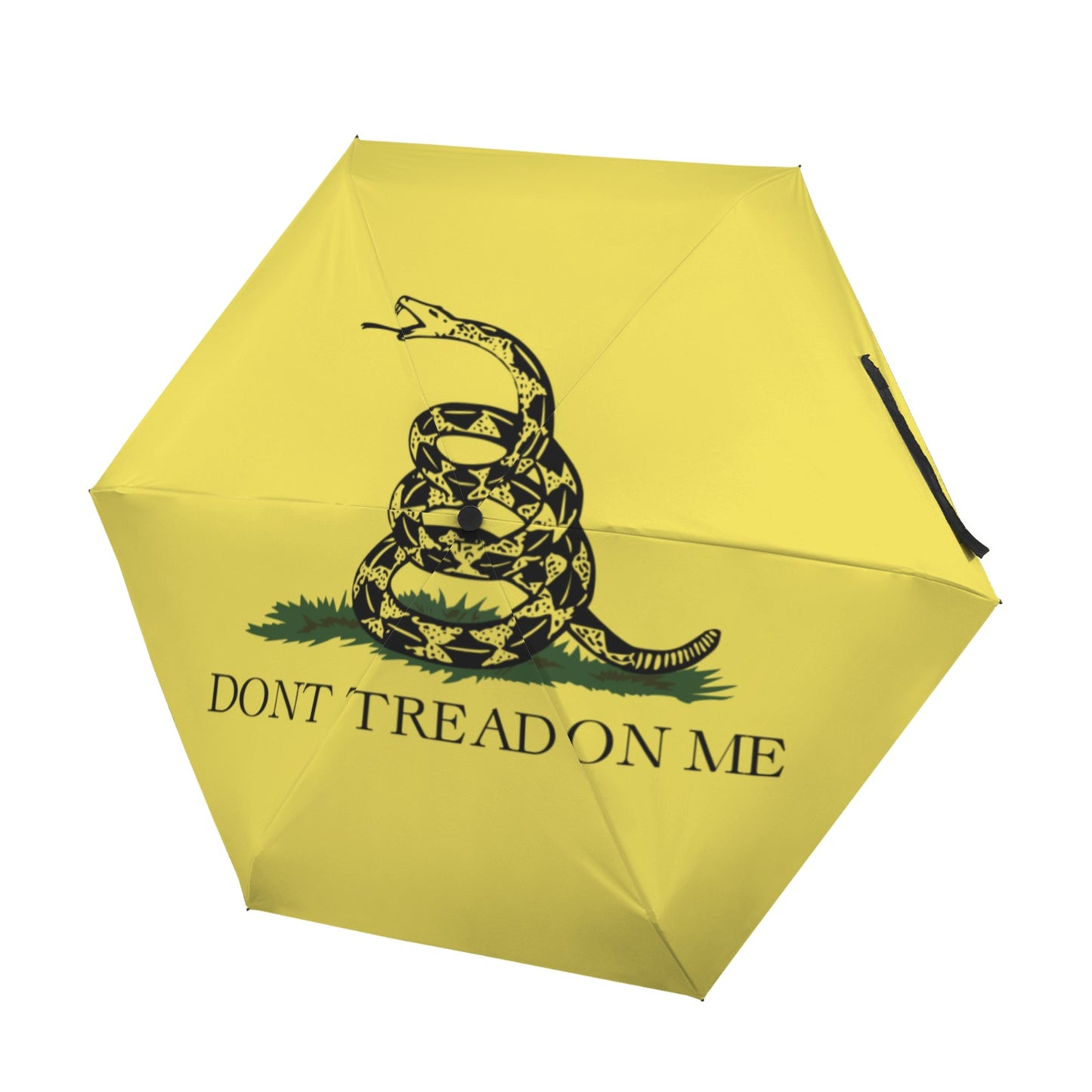 Gadsden Flag Inspired Mini Compact Umbrella