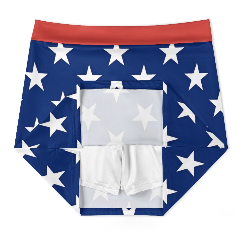 USA/American Flag Inspired Women’s Skort with Pocket