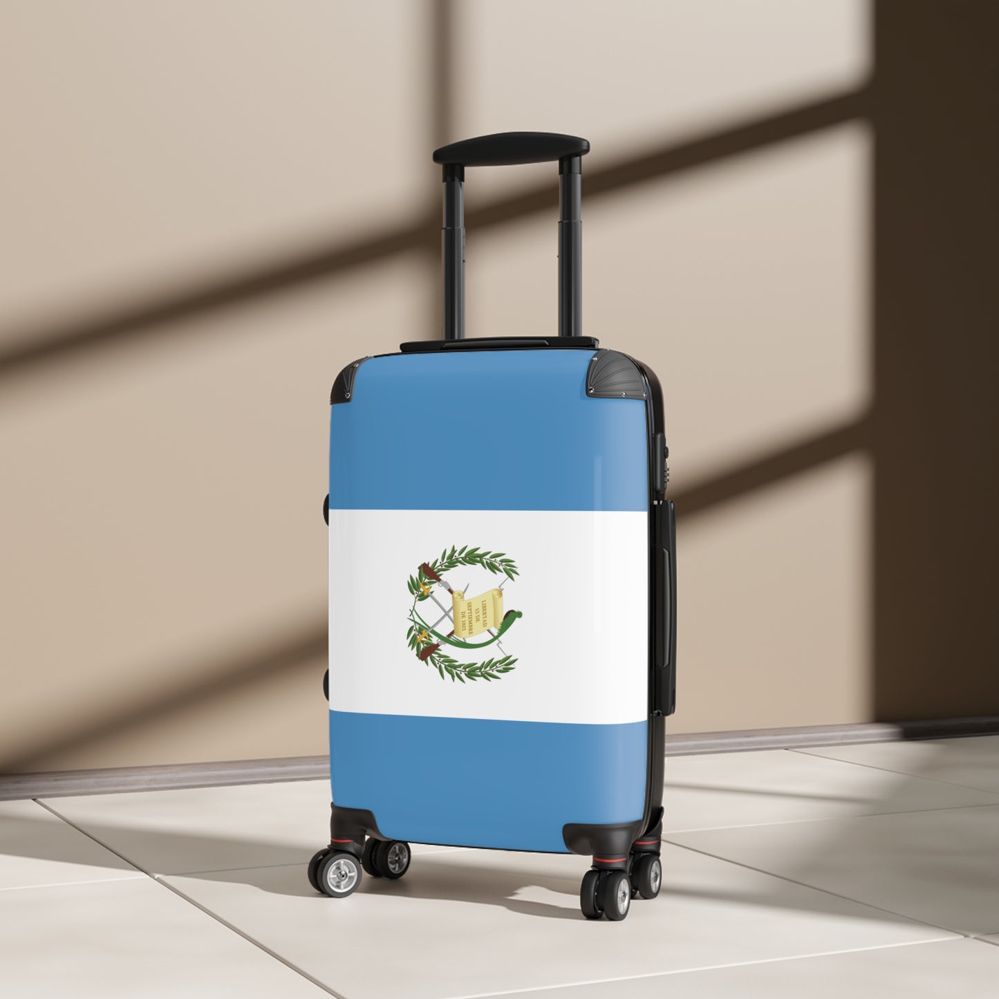 Guatemala Flag Inspired Suitcase