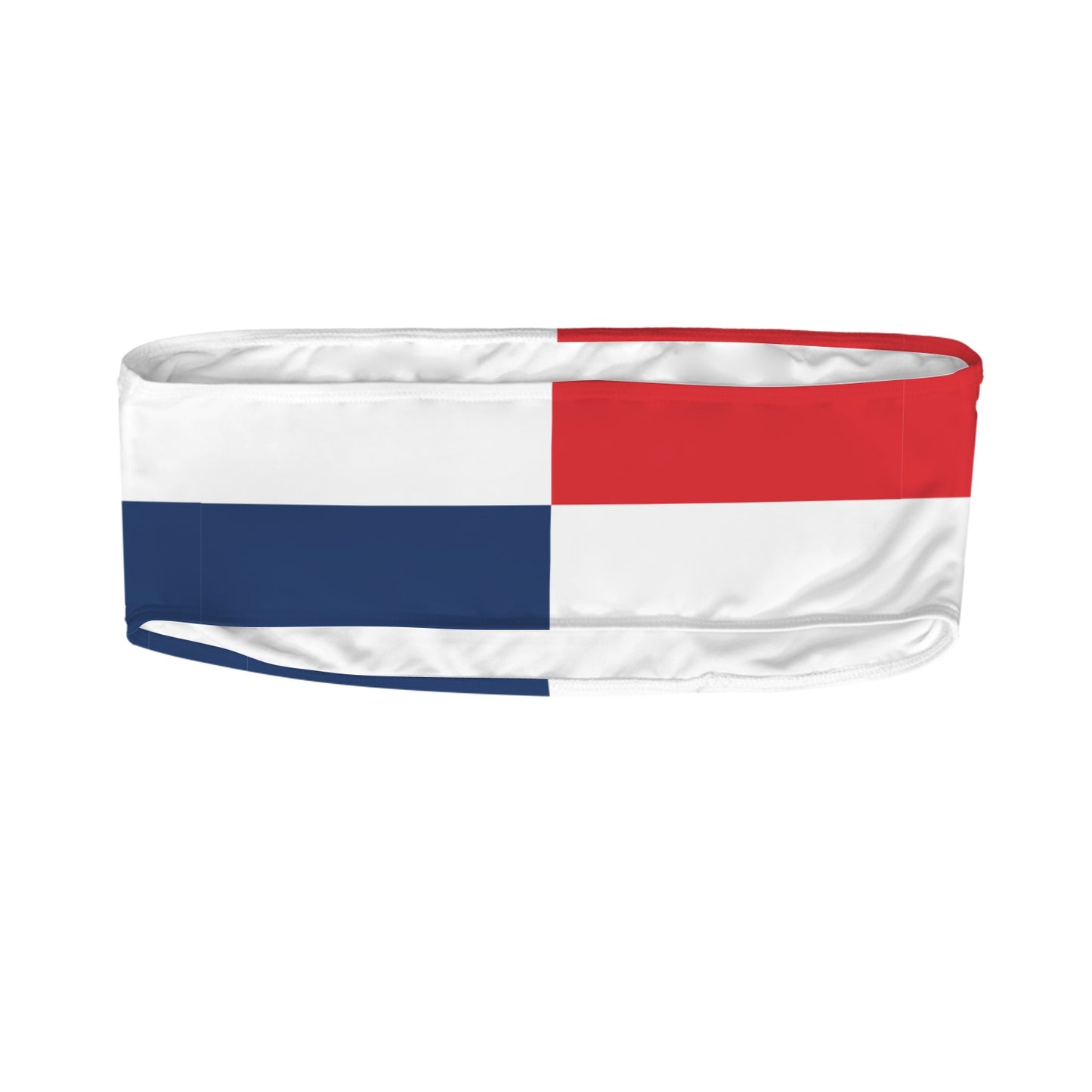 Panama Flag Inspired Bandeau Tube Bikini Top