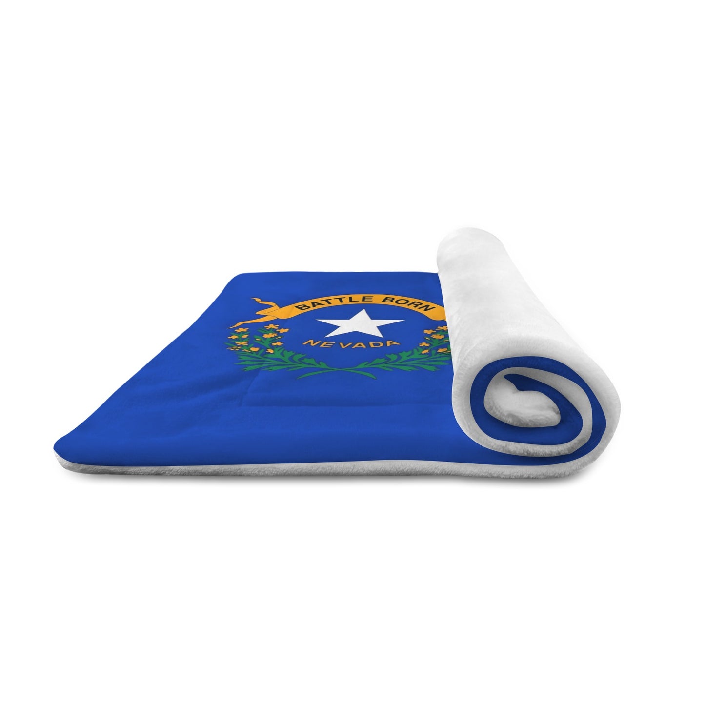 Nevada Flag Inspired Pet Mat 25x18inch (Made in the USA)